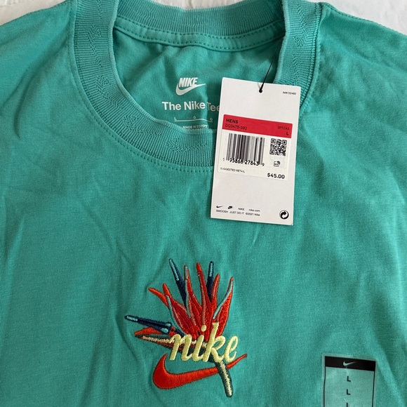 Nike Aqua Tee w/ tags size large - Picture 1 of 7